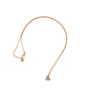 Necklace Rue des Mille Woman Stardust Double in Silver GRZ-001 W CUO - GRZ-001 W CUO